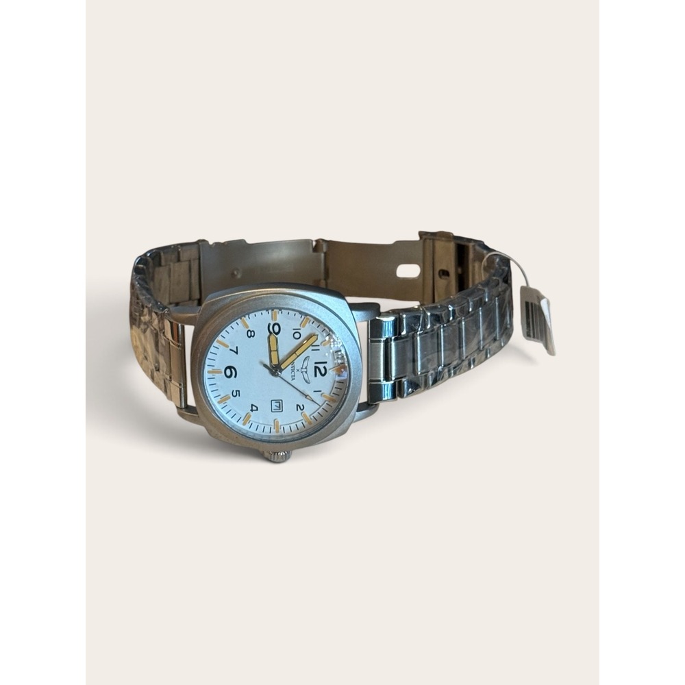 Invicta Specialty 69632 Mens 44mm Silver Stainless Steel Quartz Watch NIB - Picture 4 of 8